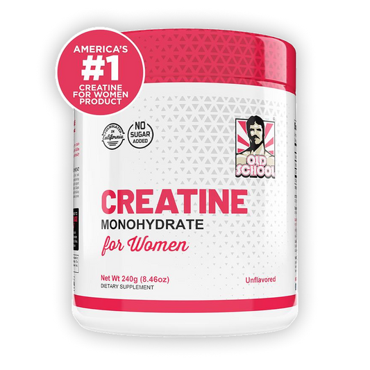 Creatina Old School Para Mujeres Con Colágeno y BCAA